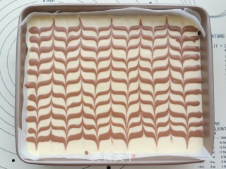 Chiba Pattern Square Cake recipe