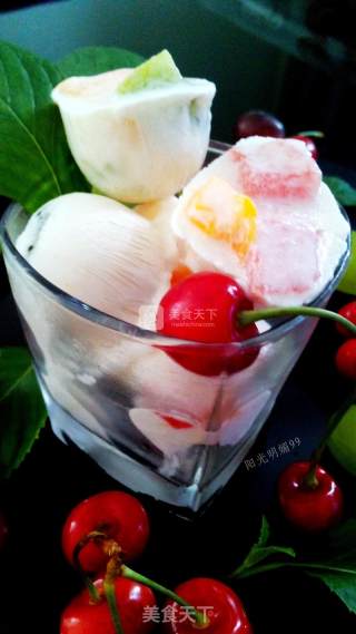 #aca烤明星大赛#fun Fruit Yogurt recipe