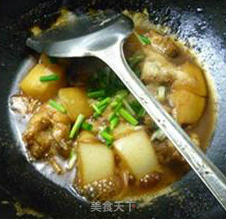 Radish Boiled Horse Head Fish recipe