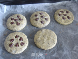 【chocolate Bean Black Tea Cookies】 recipe