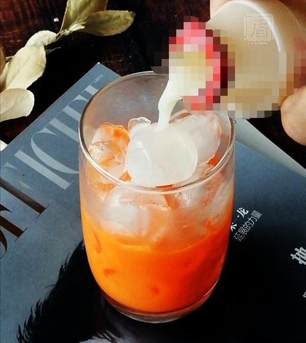 Carrot Ice Drink recipe