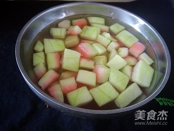 Cold Watermelon Peel recipe