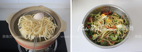 Colorful Salad Mix Pasta recipe