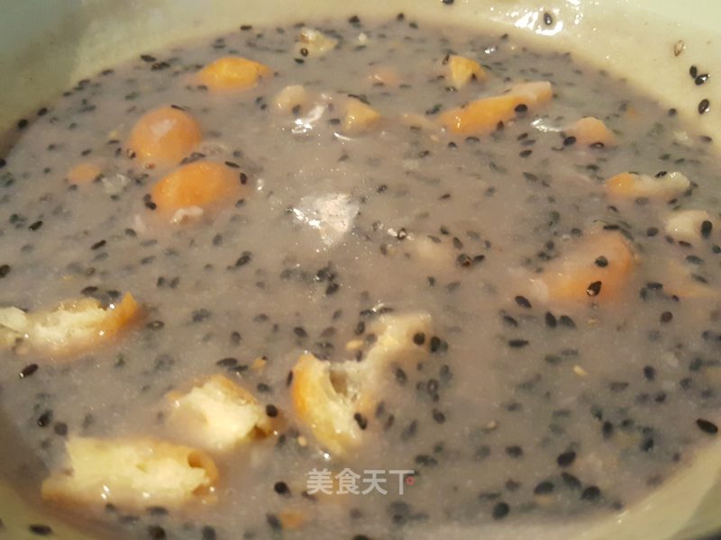 Buckwheat Version of Black Sesame Oil Tea recipe