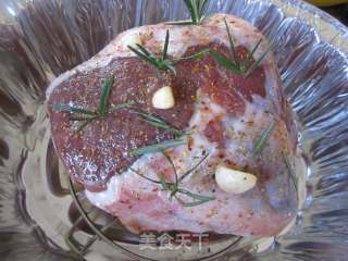 Roast Leg of Lamb with Garlic Rosemary recipe