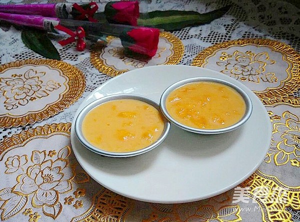 Double Milk Mango Pudding recipe