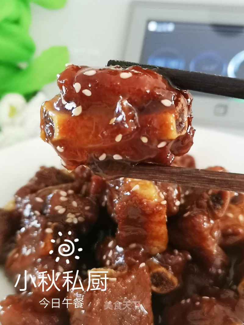 Xing Xiaoqiu ~ New Year's Eve Dinner with Pork Ribs without Water and Honey Sauce recipe