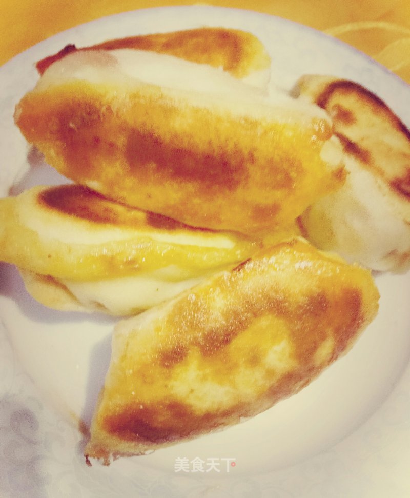 Horn Melon Fried Buns recipe