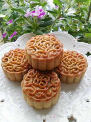 Bean Paste Honey Bean Mooncake recipe