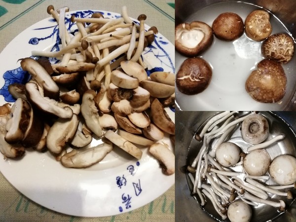 Three Fresh Mushroom Soup recipe