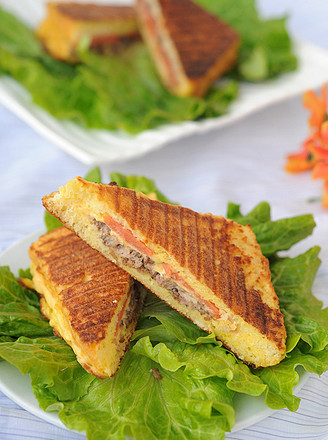 Black Pepper Beef Toast recipe