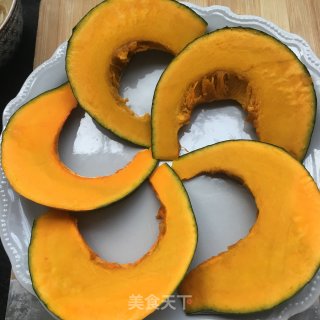 Steamed Pumpkin in Honey Sauce recipe