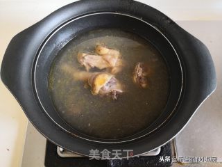 Rice Noodles with Mushroom and Chicken Soup recipe