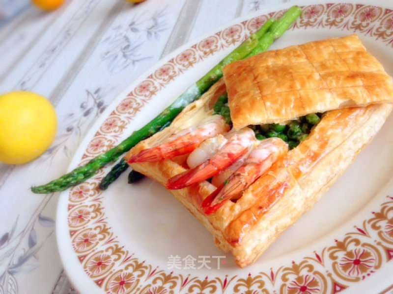 Vanilla Prawn Puff Pastry recipe