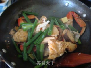 Stir-fried Crab with Ginger and Green Onion recipe