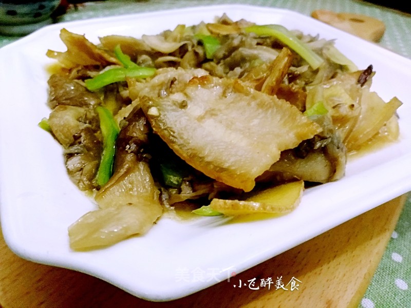 Fried Pork with Mushrooms recipe