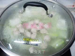 Winter Melon Boiled Beef Balls recipe