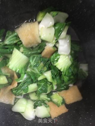 Stir-fried Pork Belly with Greens recipe