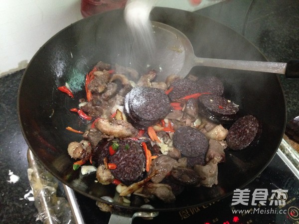 Hongjiang Blood Cake Duck recipe