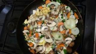 Vegetarian Fried Mushrooms recipe