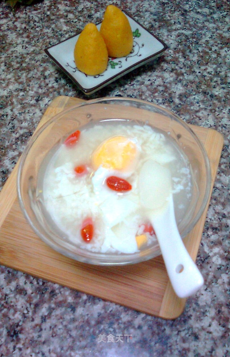 The Taste of Hometown-rice Cakes with Fermented Rice and Egg Soup recipe