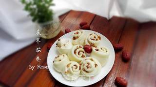 Grey Date Flower Roll recipe