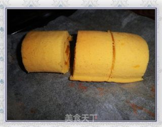 Kumquat Chiffon Cake Roll recipe