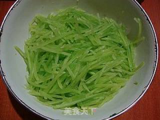 Simmered Lettuce Shreds recipe