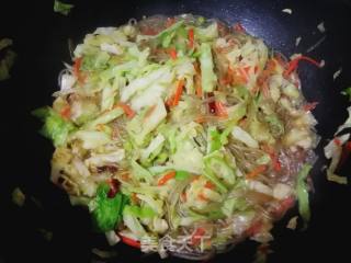 Stir-fried Noodles with Cabbage recipe
