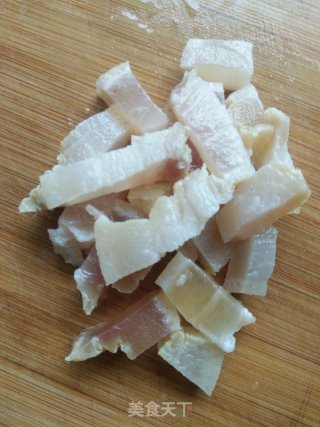 Stir-fried Spring Bamboo Shoots with Bacon recipe