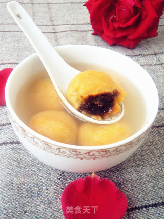 Pumpkin Gnocchi with Bean Paste recipe