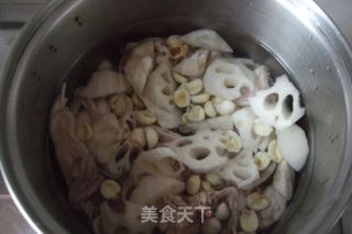 Quail Lotus Root Soup recipe