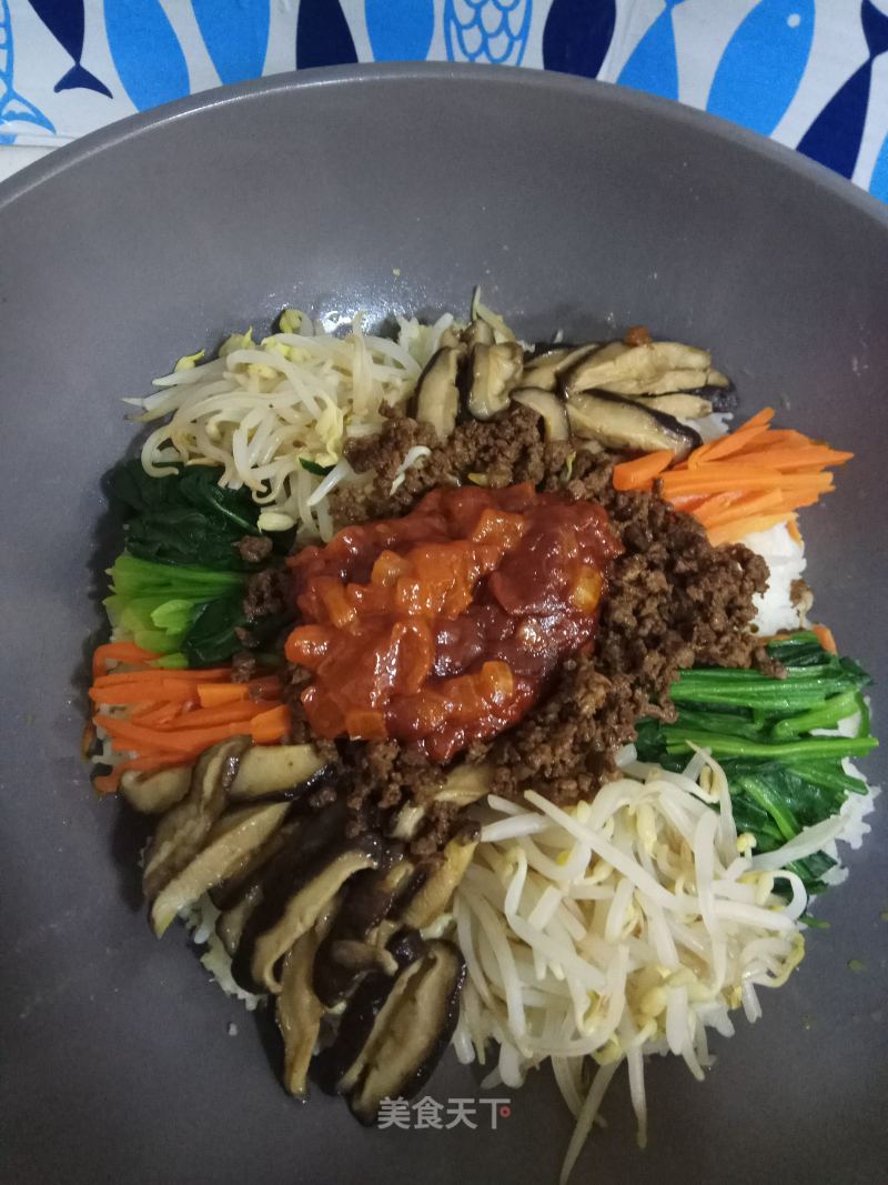 Delicious Korean Bibimbap recipe