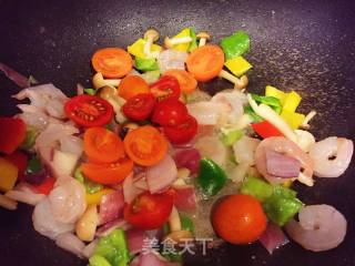 Tomato and Shrimp Pasta recipe