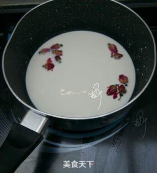 Rose Double Skin Milk recipe