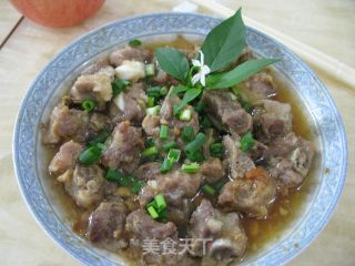 Steamed Pork Ribs with Bean Sauce recipe