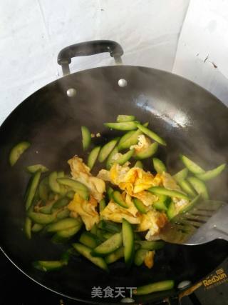 Cucumber Egg recipe