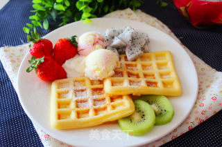 Ice Cream Waffles recipe