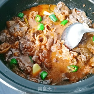 Spicy Pork Lung recipe