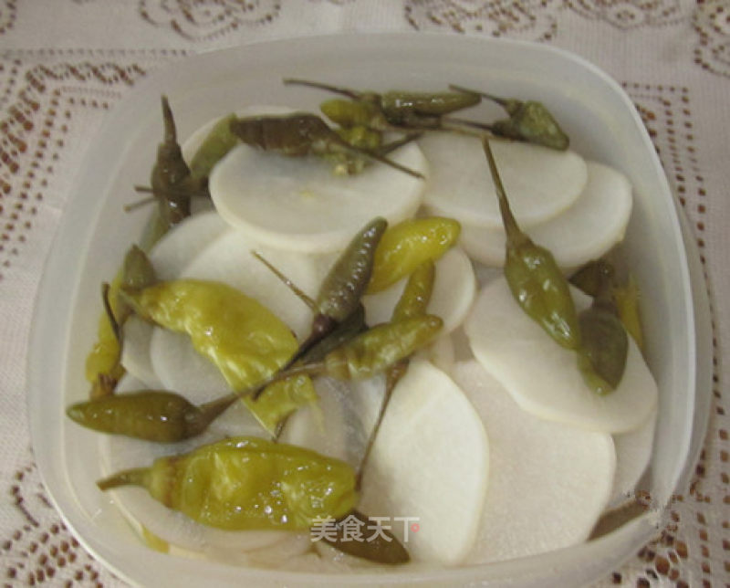 Pickled Radish recipe