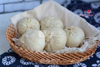 Pork Buns with Dried Plums and Vegetables recipe