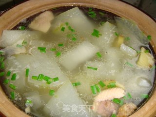 Salted Duck and Winter Melon Soup recipe