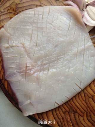 Squid Roll with Grapefruit Sauce recipe