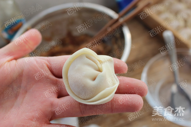 Water Chestnut and Shrimp Wonton recipe