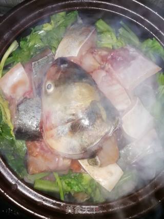 Raw Fish Head Pot recipe