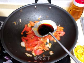 Scrambled Eggs with Tomatoes recipe