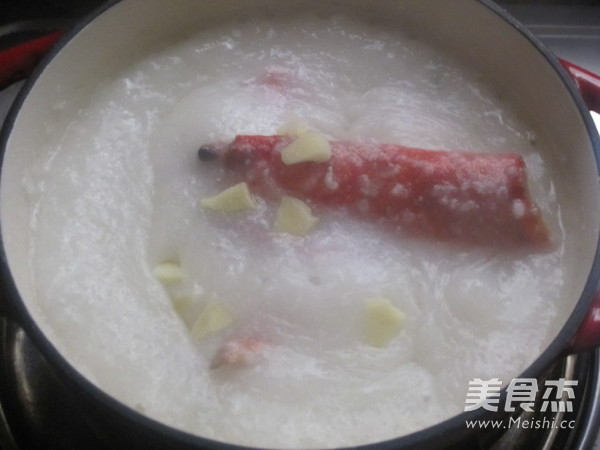 Canadian Lobster Spinach Porridge recipe