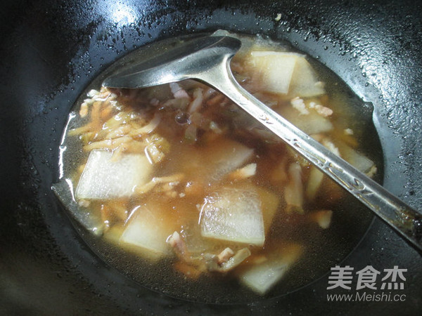 Mustard Pork and Winter Melon Soup recipe