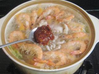 Vermicelli and Prawns in Clay Pot recipe