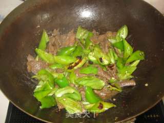 Stir-fried Beef with Chili Bean Drum recipe